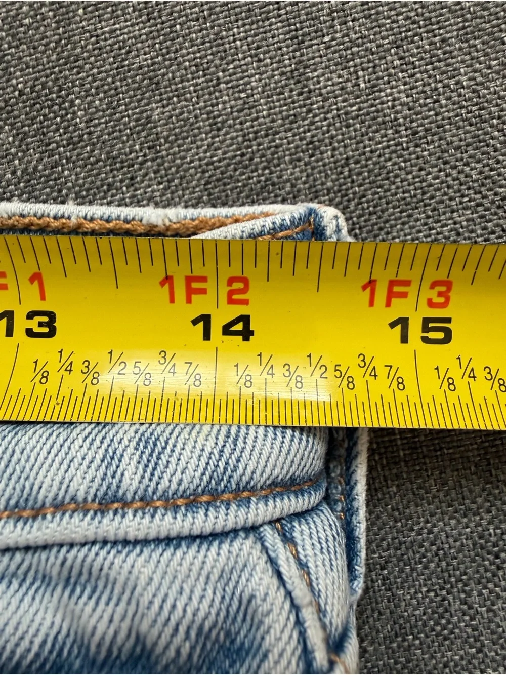 Abercrombie The Ankle Straight Ultra High Rise Stretch Light Wash Jeans 6 SHORT - Picture 13 of 15